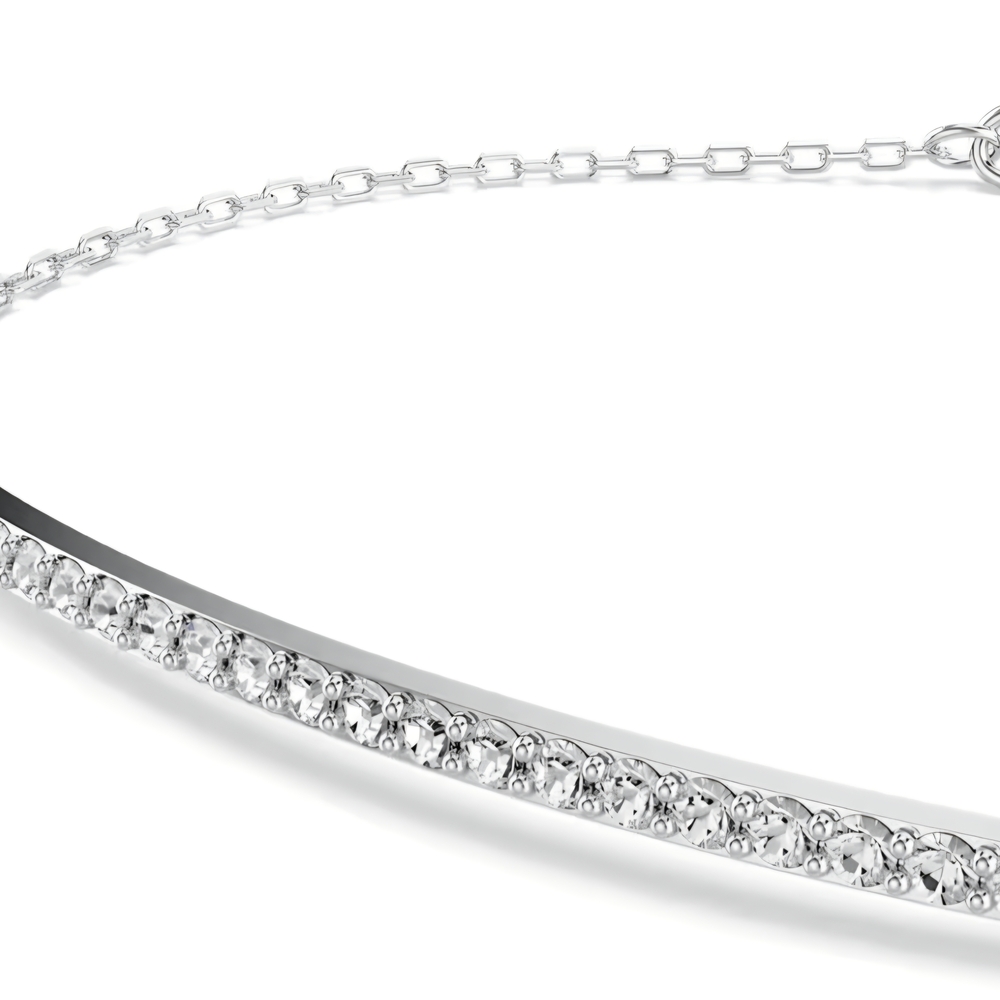 Swarovski Only bracelet White, Rhodium plated - Picture 10 of 10